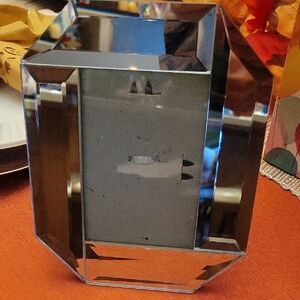 Geometric Glass Photo Frame